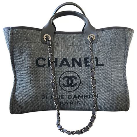 deauville chanel dupe gold|chanel deauville canvas tote bag.